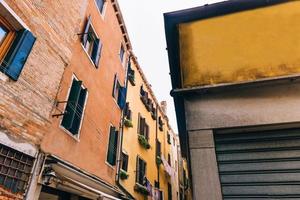 The old Venice streets of Italy photo