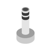 Isometric Smokestack On White Background vector