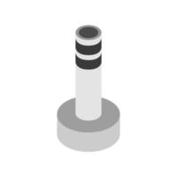 Isometric Smokestack On White Background vector