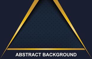 Modern Black abstract design geometric background vector