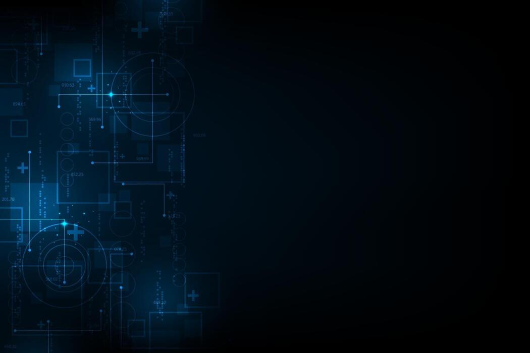 Vector background in the concept of technology. 2184620 Vector Art at ...