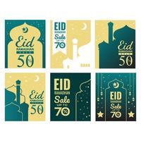 Ramadhan Sale Card vector