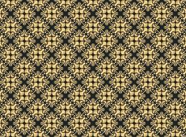 Luxury gold ornament pattern design background vector