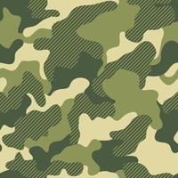 Camouflage print green seamless graphic backdrop. Creative vector texture. Green repeated color vector camouflage. Khaki camouflage. Seamless Pattern.