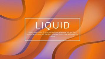 Abstract 3D Liquid Gradient Background with Soft Color for Web Landing Page and Wallpaper vector