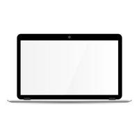 Laptop screen Pc vector