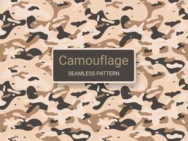 Army and military camouflage texture seamless pattern background vector