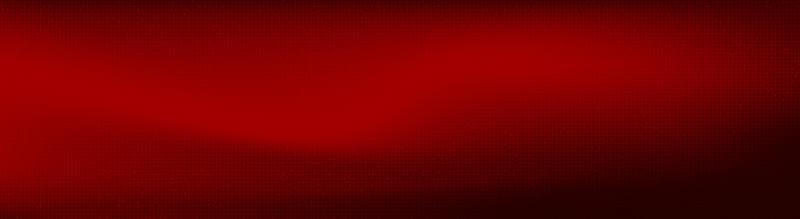 Panorama Red Digital Microchip on Technology Background