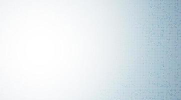White and Blue Microchip on Technology Background, hi Tech and security Concept design vector