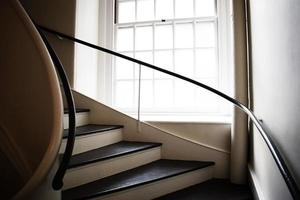 Staircase and window photo