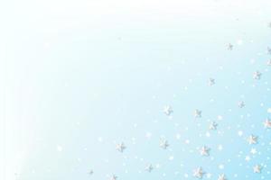 Abstract background with white stars vector