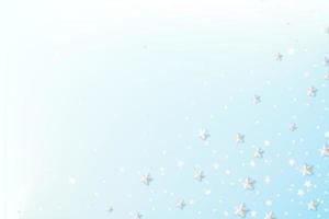 Abstract background with white stars vector