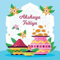 Akshaya Tritiya Background vector