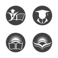 diseño de logotipo de educación
