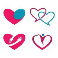 Love logo images vector