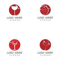 Wine Logo vector symbol