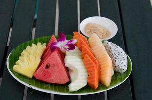 Mixed Fruit plate photo