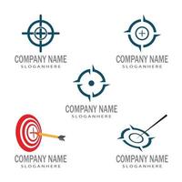 Target icon vector illustration design template