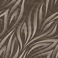 Vector seamless pattern of beige lines and corners on a brown background. Texture of flowing shapes and lines for the flow of sea in pastel colors