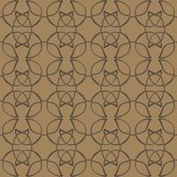 Celtic seamless ethnic pattern. Linear style. Celtic linear ornament in brown or beige tones. vector