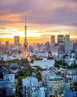 paisaje urbano de tokio foto