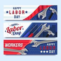 Profession Tools for Labor Day Celebration vector