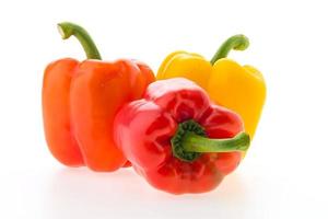 Colorful bell peppers photo