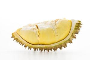 fruta durian aislado foto