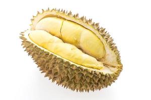 fruta durian aislado foto