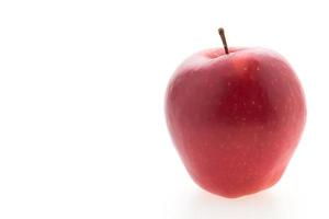 Red apple isolated photo