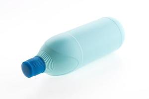 Plastic cosmetic bottle photo