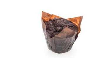 pastel de muffin de chocolate foto