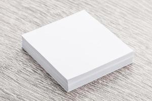 White paper mock up photo