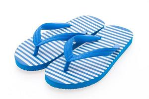 Flip flop isolated on white photo