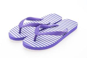 Flip flop isolated on white photo