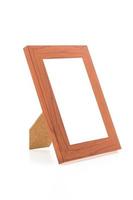 Wooden frame isolated photo