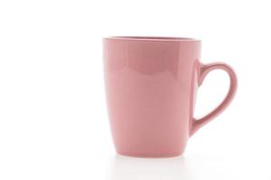 Empty coffee cup or coffee mug photo