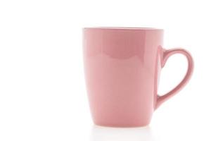 Empty coffee cup or coffee mug photo