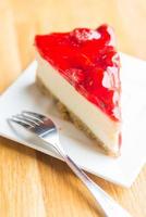 Strawberry cheese cakes photo