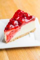 Strawberry cheese cakes photo