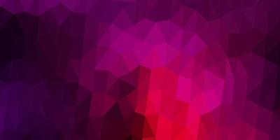 Dark purple, pink vector poly triangle texture.