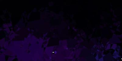 Dark purple vector template with abstract forms.