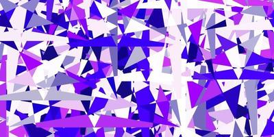 Light Purple, Pink vector pattern with polygonal style.