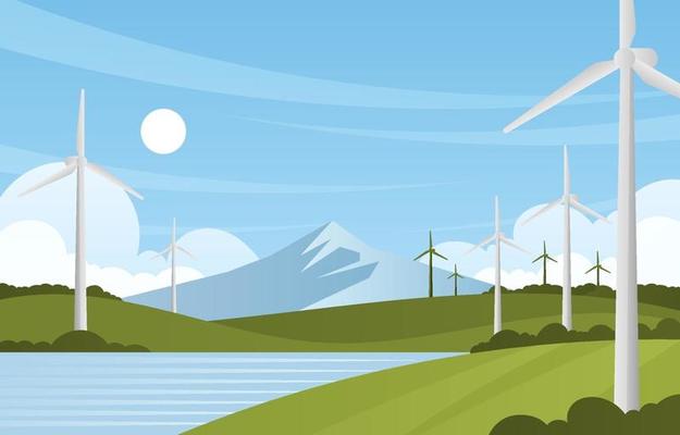 Eco Green Technology Concept