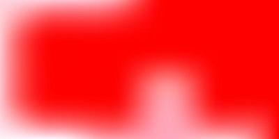 Light Red vector gradient blur pattern.