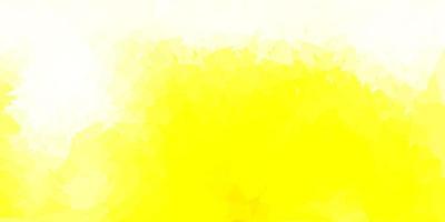 Light yellow vector polygonal background.