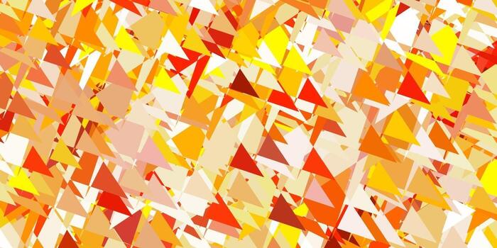 Light yellow vector pattern with polygonal shapes.
