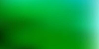 Light green vector abstract blur layout.