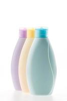 Body lotion bottles photo