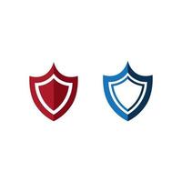 Shield logo template design. vector shield  icon